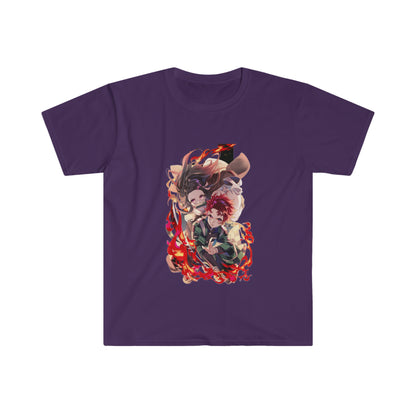 Unisex T-shirt - Tanjiro & Nezuko (Demon Slayer)