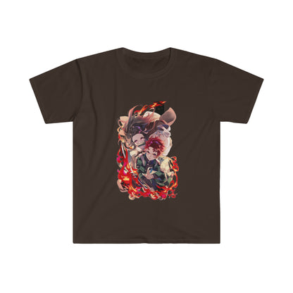 Unisex T-shirt - Tanjiro & Nezuko (Demon Slayer)