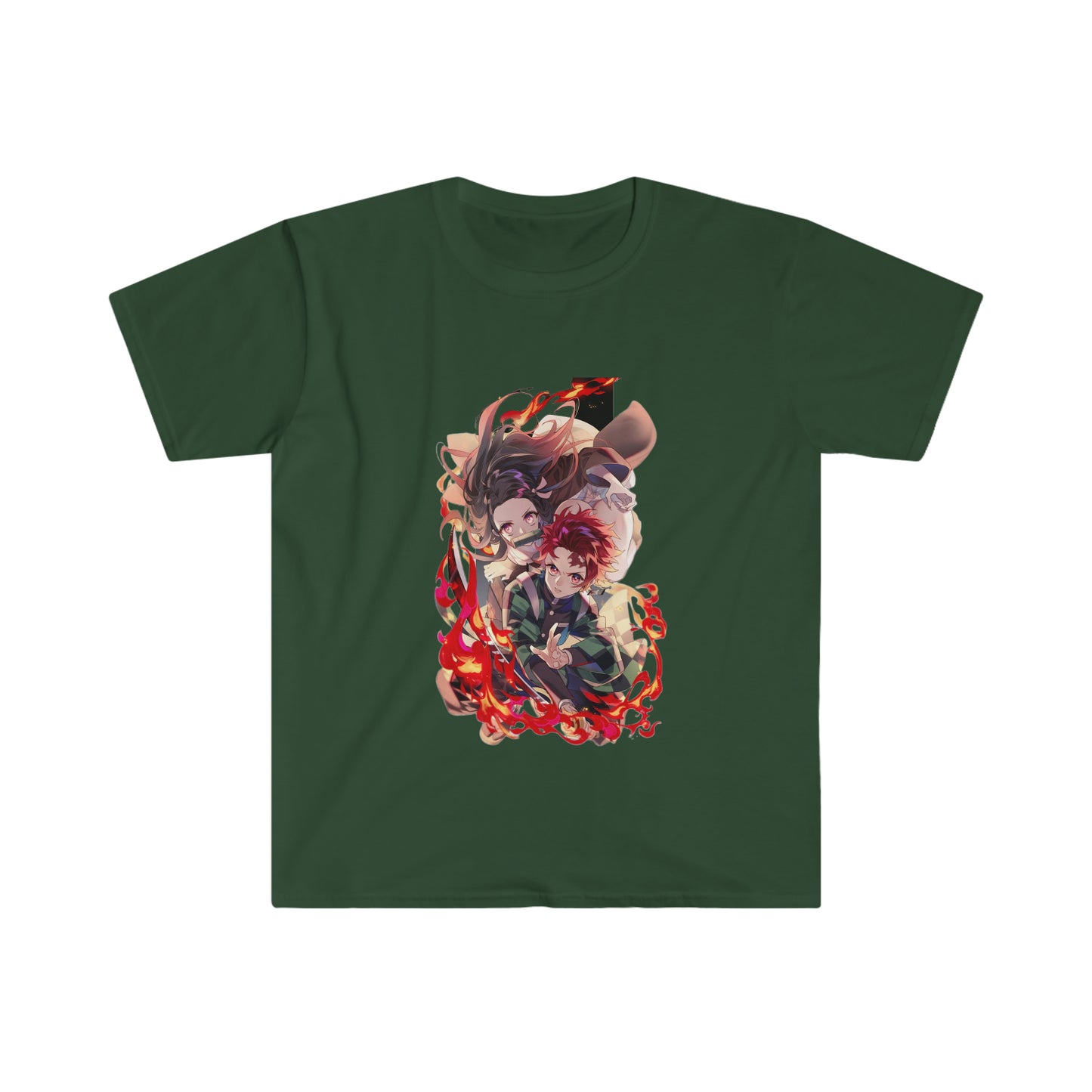 Unisex T-shirt - Tanjiro & Nezuko (Demon Slayer)