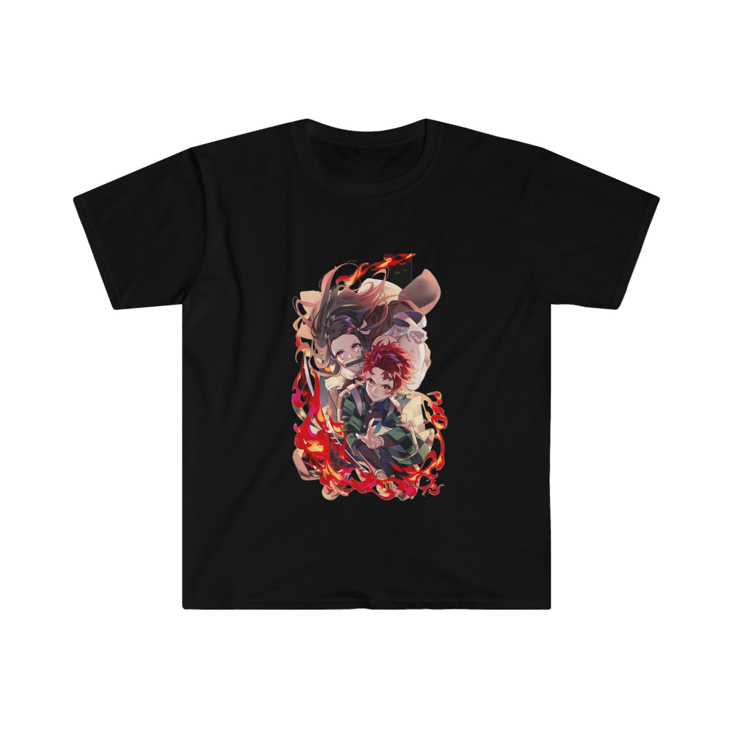 Unisex T-shirt - Tanjiro & Nezuko (Demon Slayer)