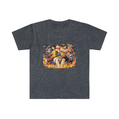 Unisex T-shirt - Luffy & Portgas D. Ace