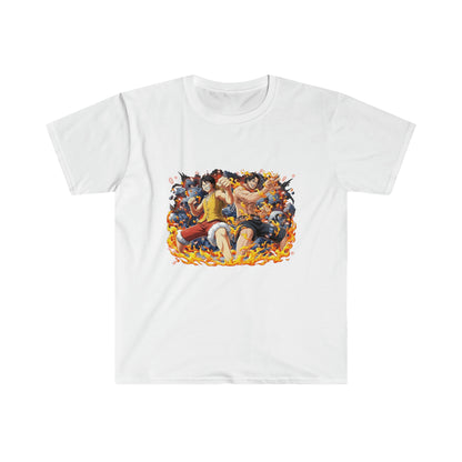 Unisex T-shirt - Luffy & Portgas D. Ace