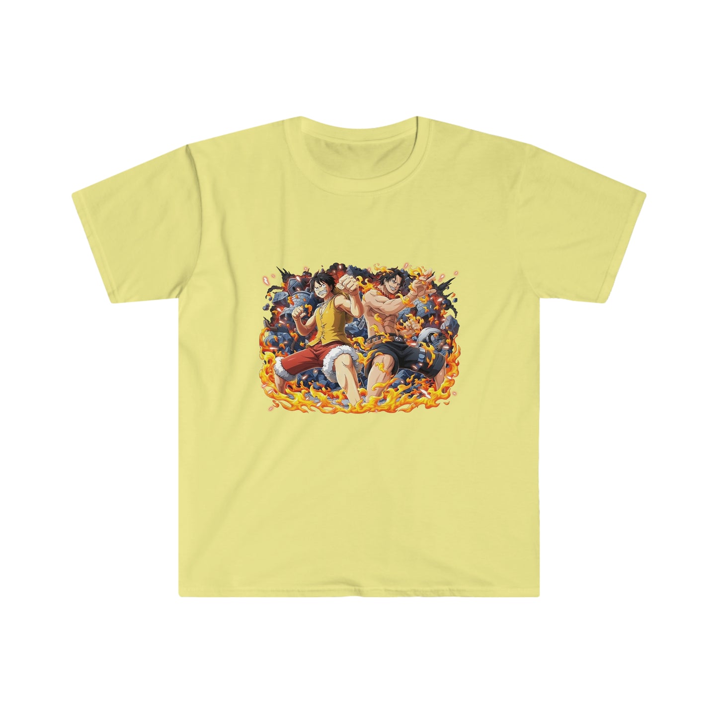 Unisex T-shirt - Luffy & Portgas D. Ace