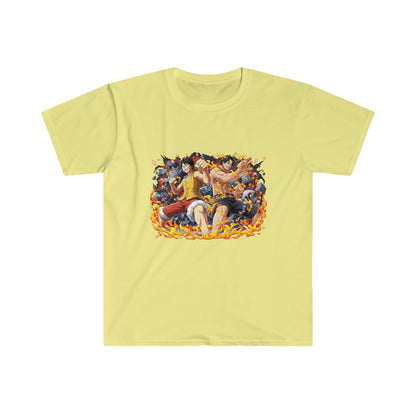 Unisex T-shirt - Luffy & Portgas D. Ace