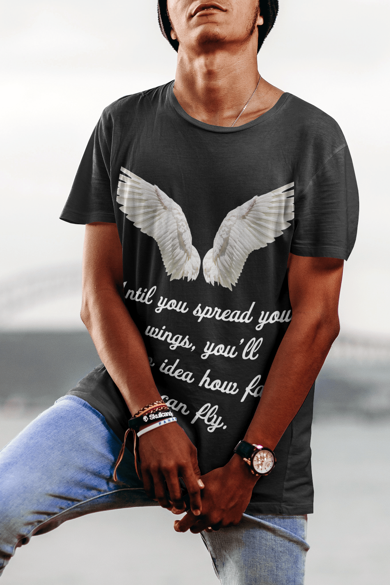 Unisex Cotton Tee - Wings for you