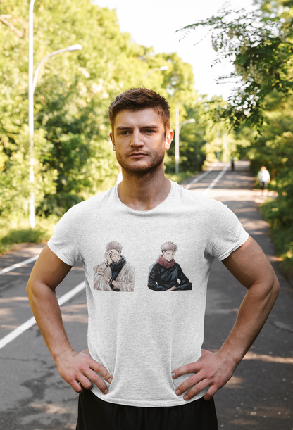 Unisex T-shirt - Itadori & Sukuna (Jujutsu Kaisen)