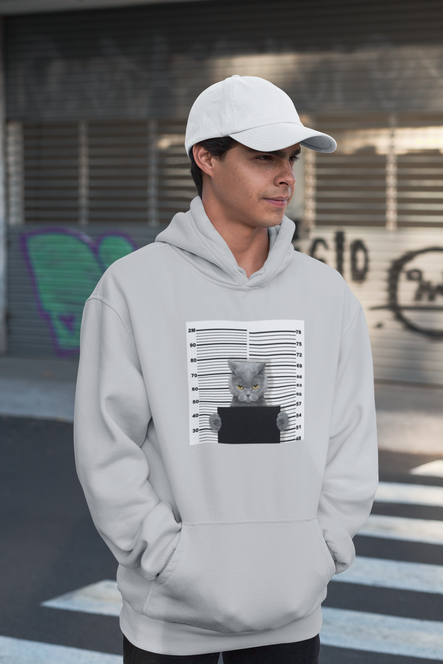 Unisex Hoodie - Feline Felon