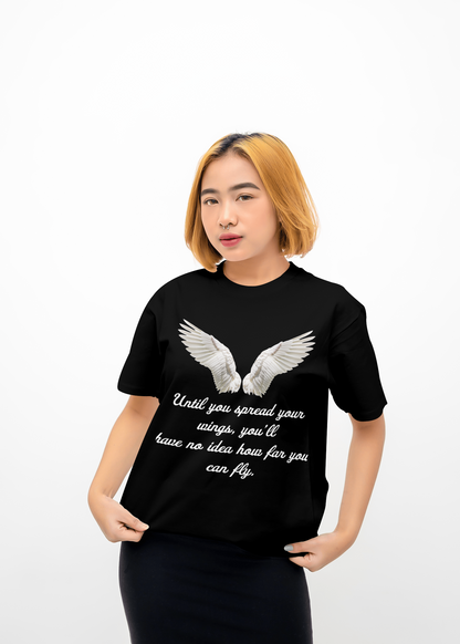 Unisex Cotton Tee - Wings for you