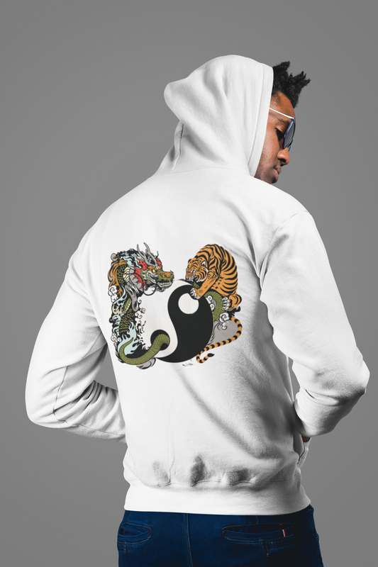 Unisex Hoodie - Yin and Yang Balance