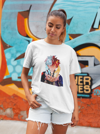 Unisex T-shirt - Shoto Todoroki (My Hero Academia)