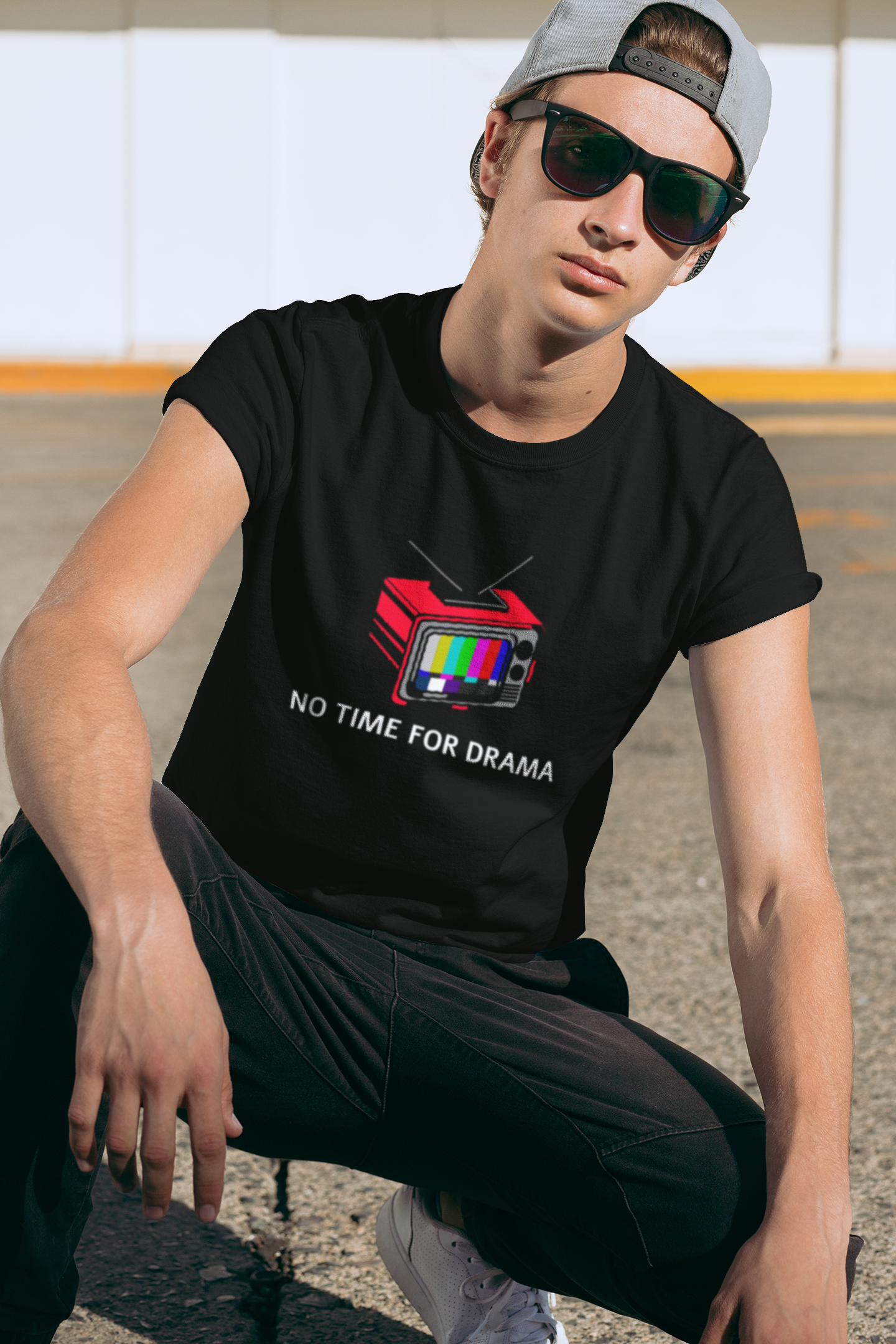 Unisex T-shirt - No time for Drama