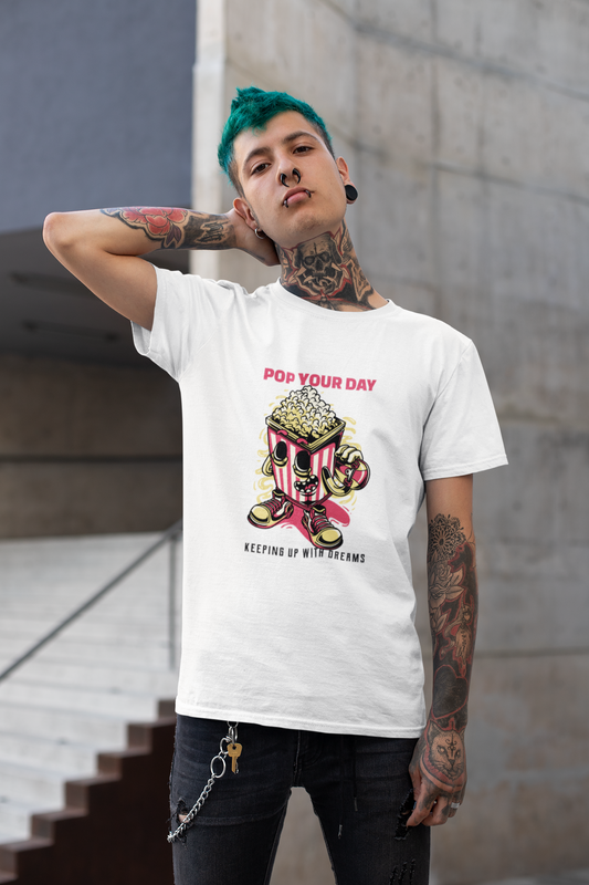 Unisex T-shirt - Pop your Day