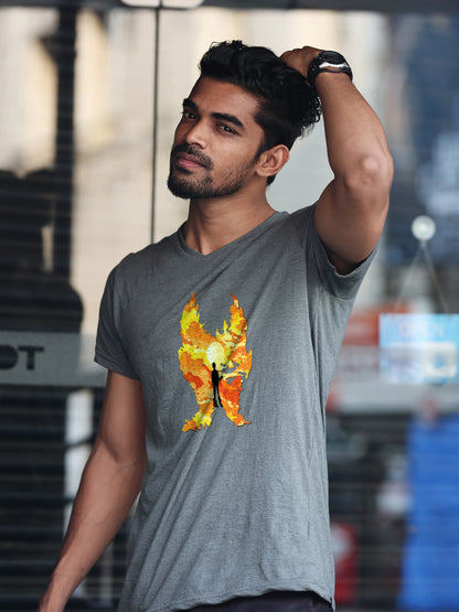 Unisex Softstyle T-Shirt - INFERNO Flames