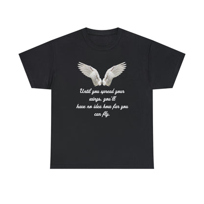 Unisex Cotton Tee - Wings for you