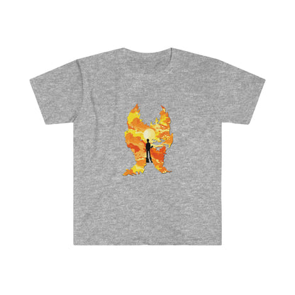 Unisex Softstyle T-Shirt - INFERNO Flames