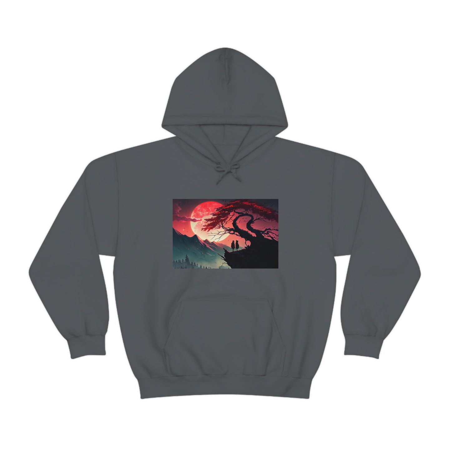 Unisex Hoodie - Crimson Nightfall